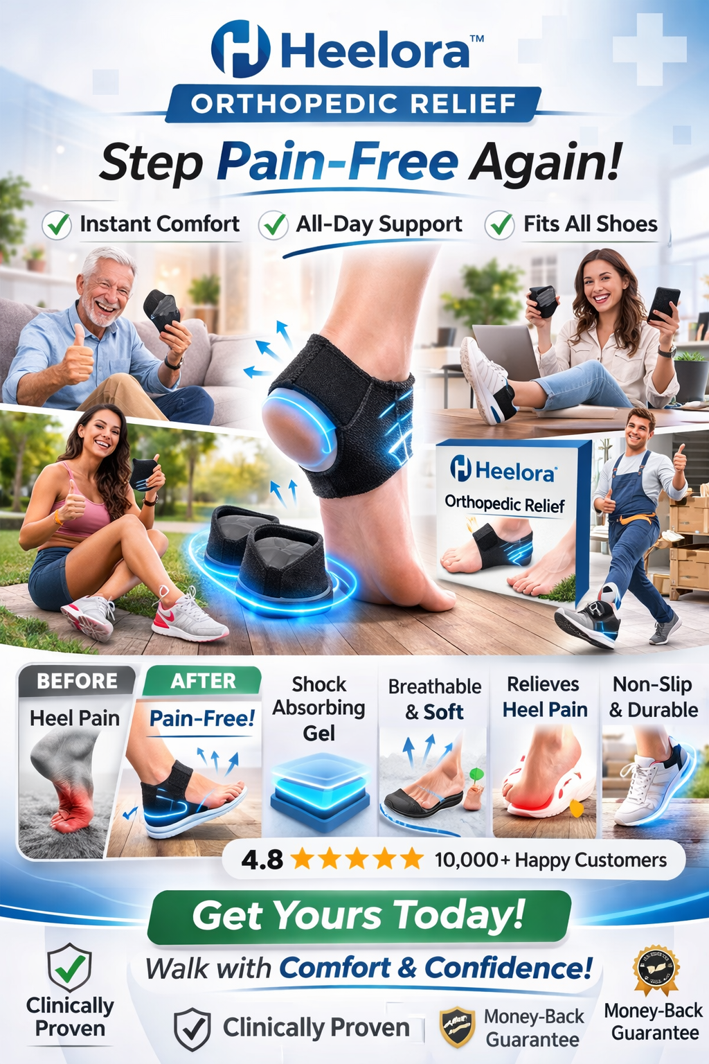 Heelora™ Orthopedic Relief