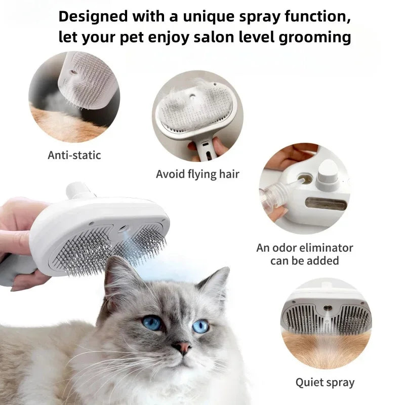 GlowSpin Pet Spa Comb